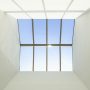 Blue sky and skylight window