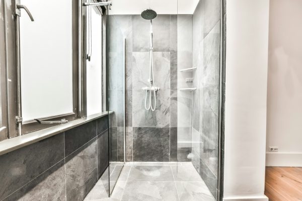 Modern shower stall